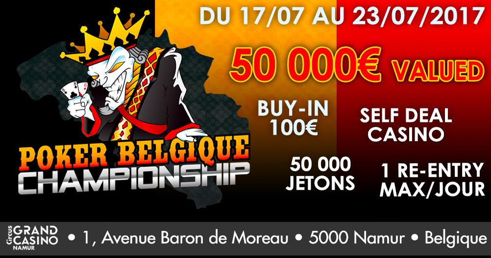 Prêt pour le Poker Belgique Championship ?