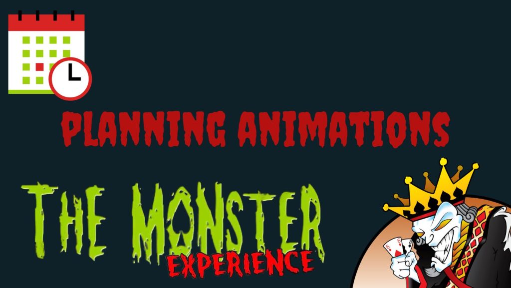 Planning des animations du Monster Expérience