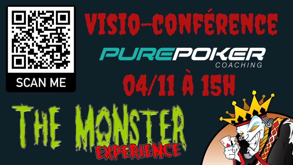 Visioconférence Exclusive avec la Team PurePoker à 15h aujourd'hui!